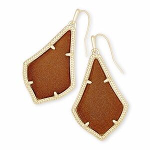 Orange Goldstone Kendra Scott Earrings